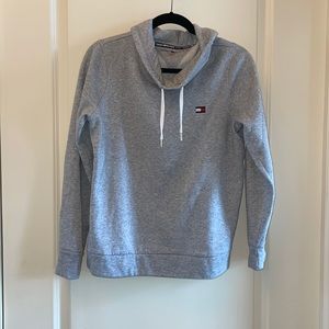 Tommy Hilfiger cowl neck sweatshirt Medium.  Gray